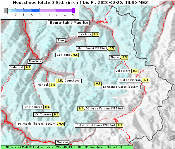 Neuschnee, 20. 2. 2026