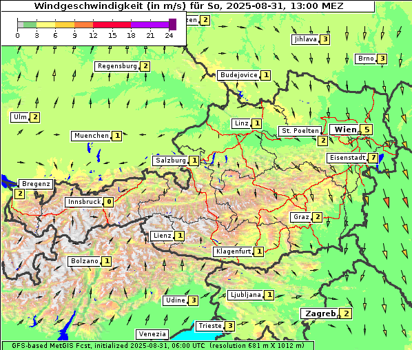 Wind, 31. 8. 2025