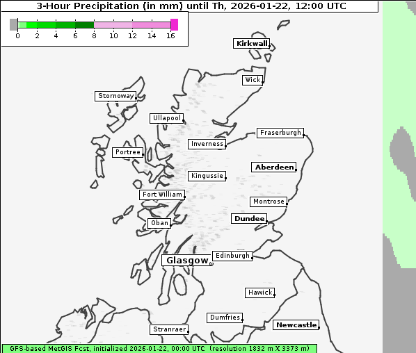 Niederschlag, 22. 1. 2026
