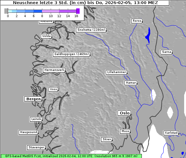 Neuschnee, 5. 2. 2026