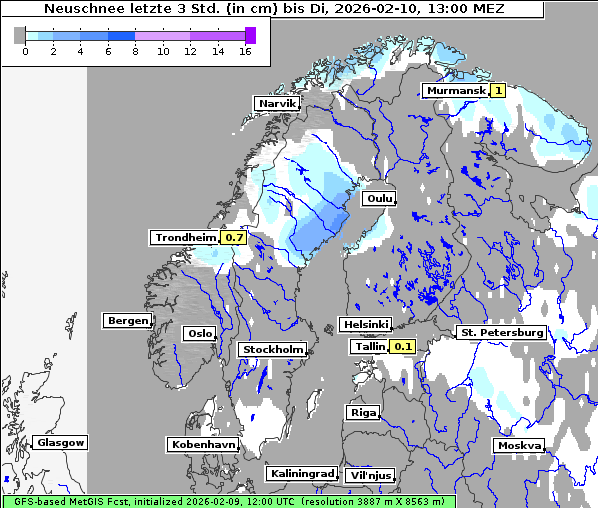 Neuschnee, 10. 2. 2026