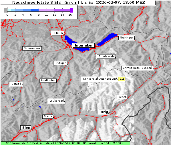 Neuschnee, 7. 2. 2026