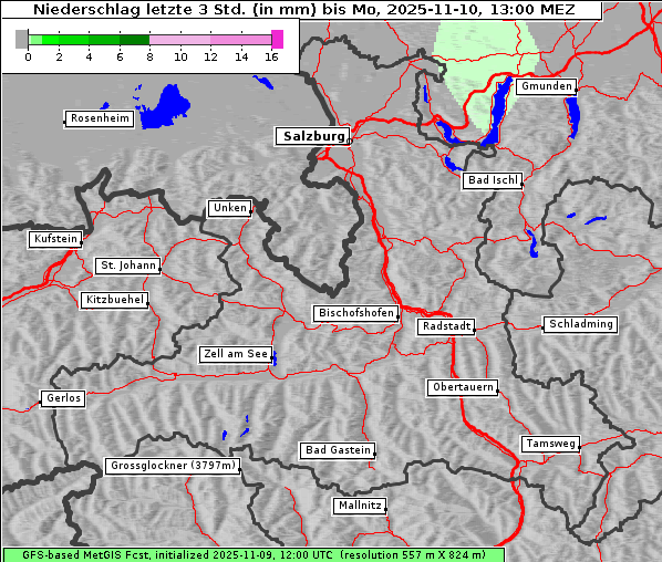 Niederschlag, 10. 11. 2025