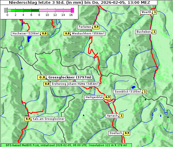 Niederschlag, 5. 2. 2026