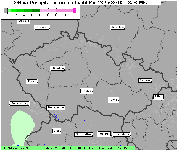 Niederschlag, 10. 3. 2025