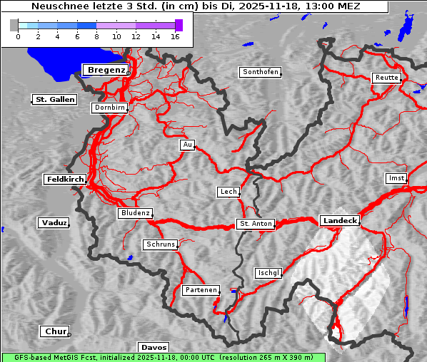 Neuschnee, 18. 11. 2025