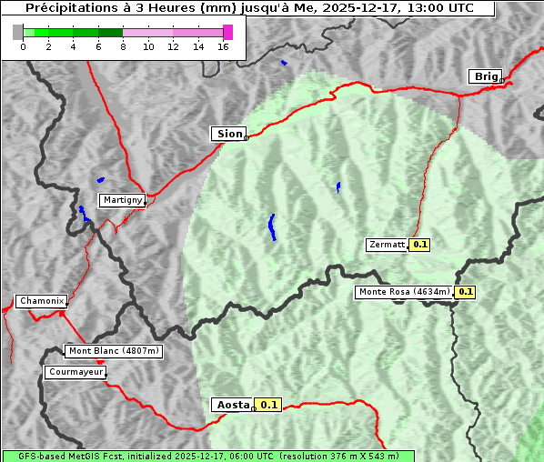 Niederschlag, 17. 12. 2025