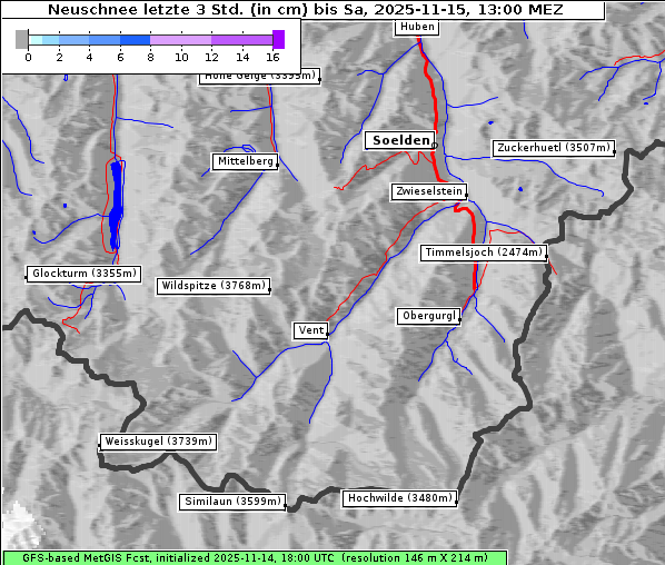 Neuschnee, 15. 11. 2025