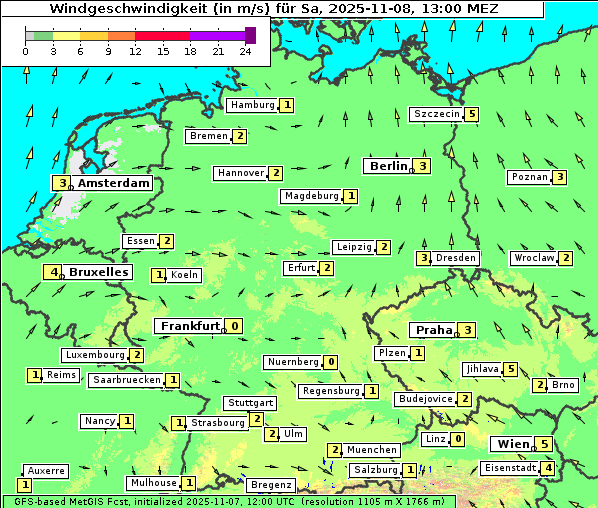 Wind, 8. 11. 2025
