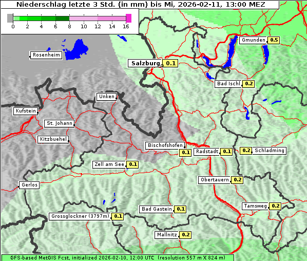 Niederschlag, 11. 2. 2026