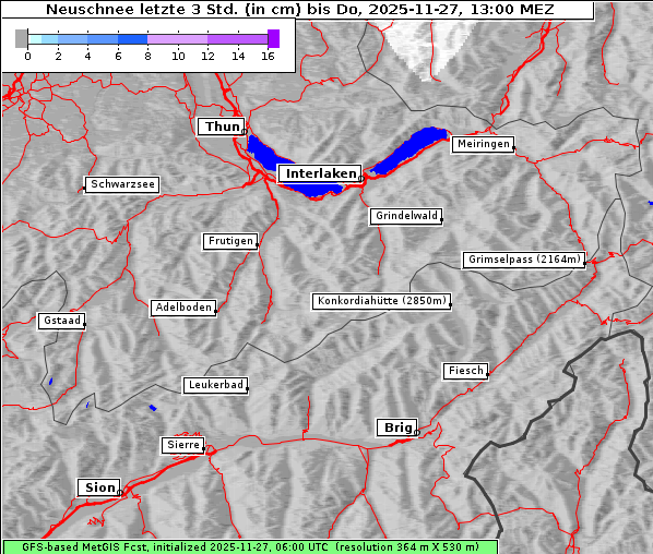 Neuschnee, 27. 11. 2025