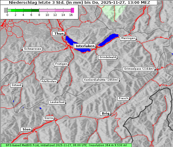 Niederschlag, 27. 11. 2025