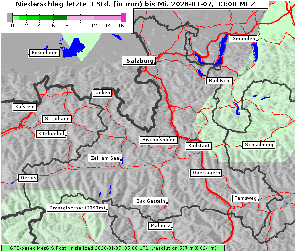 Niederschlag, 7. 1. 2026
