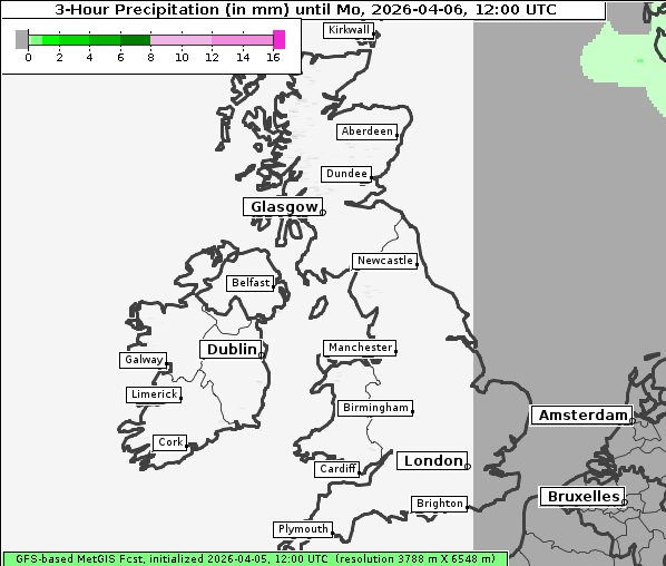 Niederschlag, 6. 4. 2026