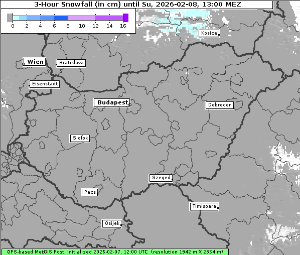 Neuschnee, 8. 2. 2026