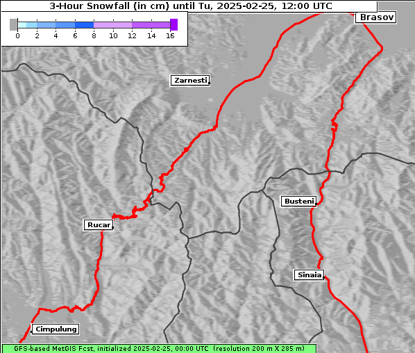 Neuschnee, 25. 2. 2025