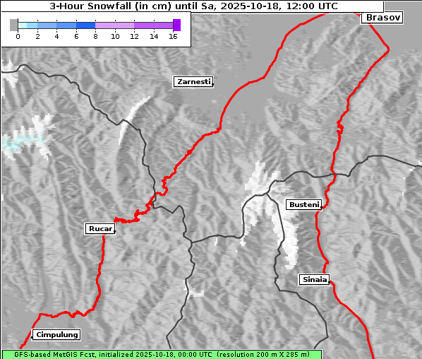 Neuschnee, 18. 10. 2025