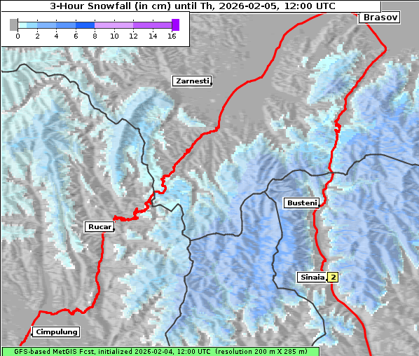 Neuschnee, 5. 2. 2026