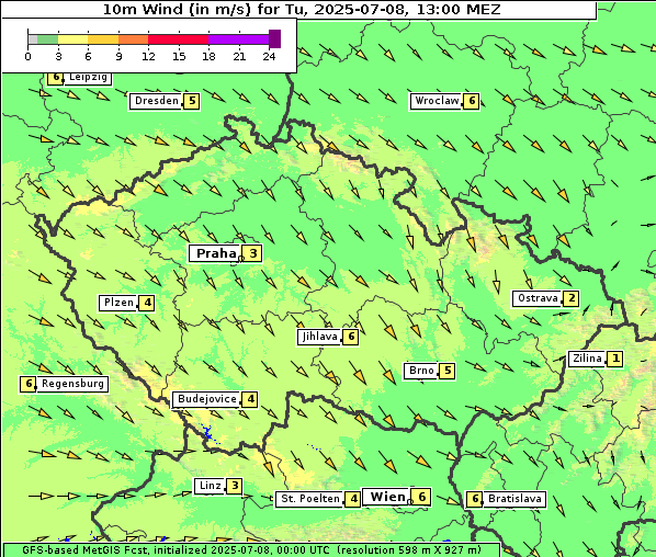 Wind, 8. 7. 2025