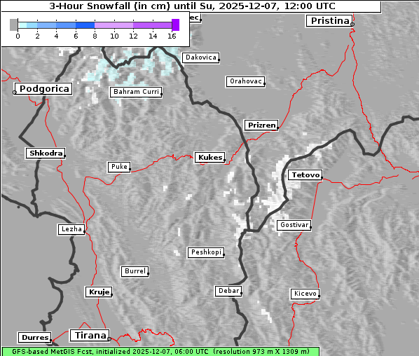 Neuschnee, 7. 12. 2025
