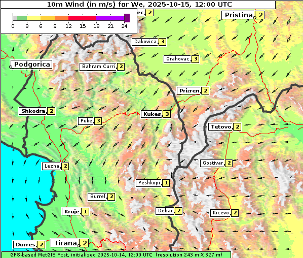 Wind, 15. 10. 2025