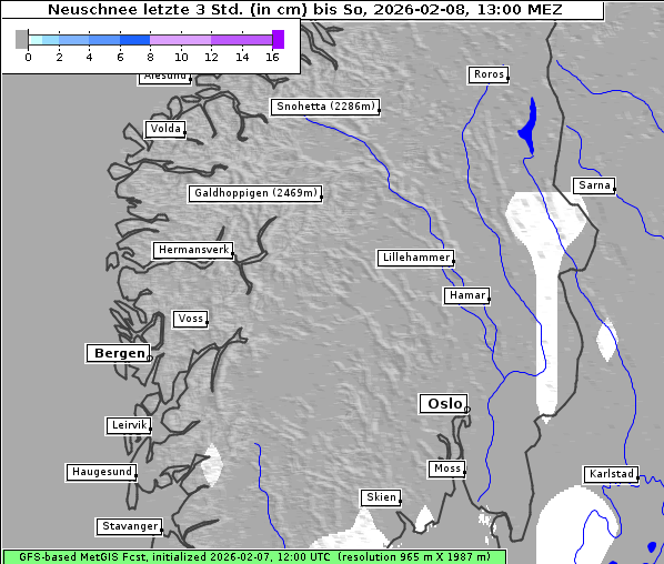 Neuschnee, 8. 2. 2026