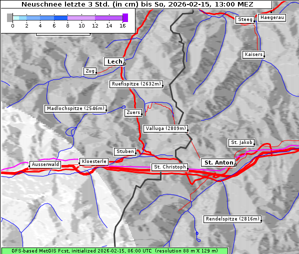 Neuschnee, 15. 2. 2026