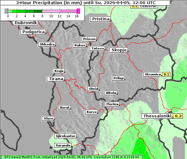 Niederschlag, 5. 4. 2026
