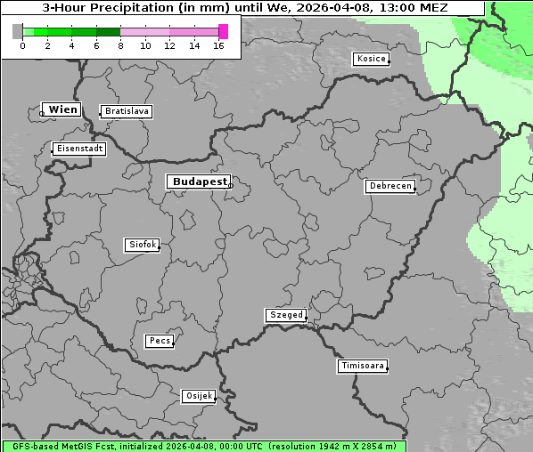 Niederschlag, 8. 4. 2026