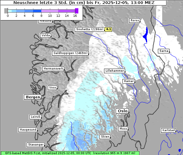 Neuschnee, 5. 12. 2025