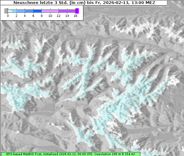 Neuschnee, 13. 2. 2026