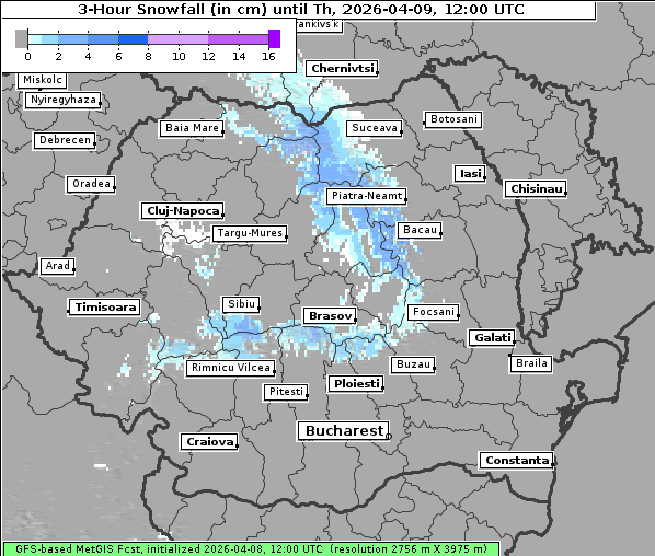 Neuschnee, 9. 4. 2026