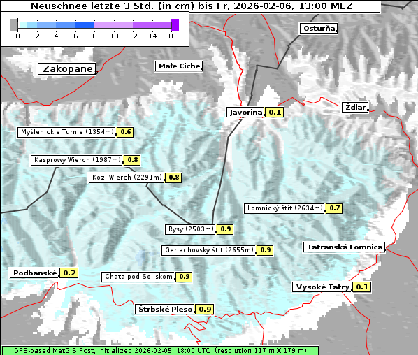 Neuschnee, 6. 2. 2026