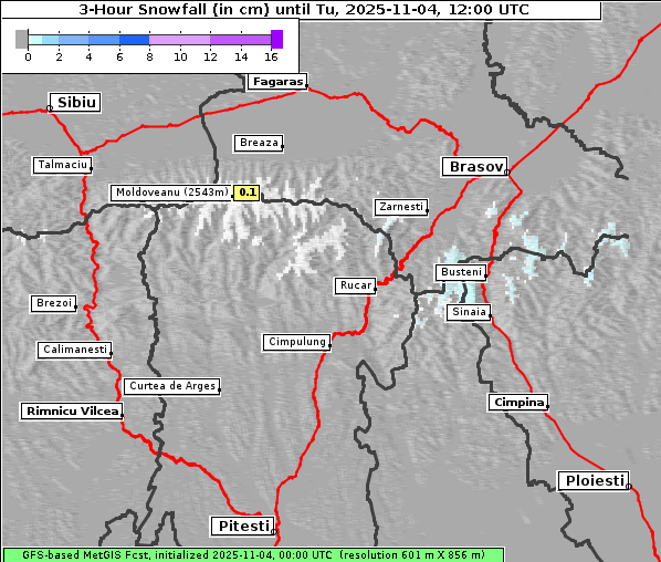 Neuschnee, 4. 11. 2025