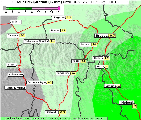 Niederschlag, 4. 11. 2025