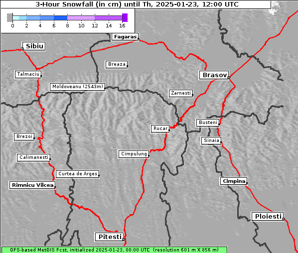 Neuschnee, 23. 1. 2025