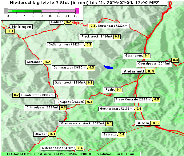 Niederschlag, 4. 2. 2026