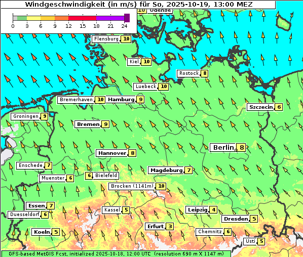 Wind, 19. 10. 2025