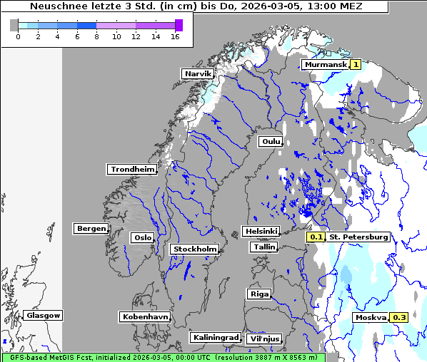 Neuschnee, 5. 3. 2026