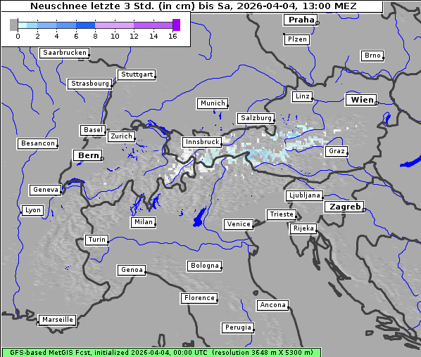 Neuschnee, 4. 4. 2026