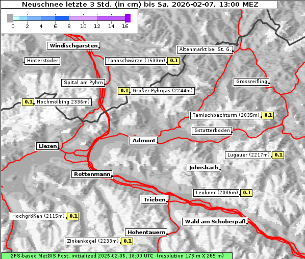 Neuschnee, 7. 2. 2026