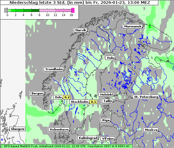 Niederschlag, 23. 1. 2026