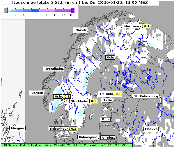 Neuschnee, 22. 1. 2026