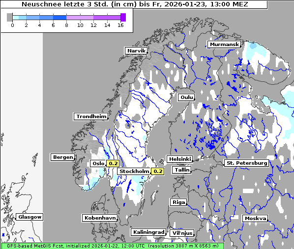 Neuschnee, 23. 1. 2026