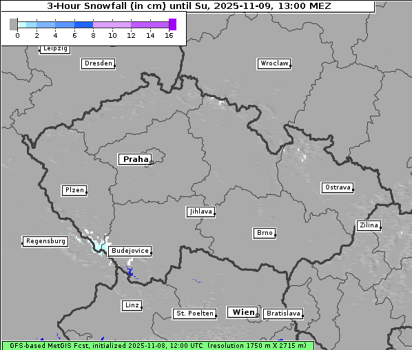 Neuschnee, 9. 11. 2025