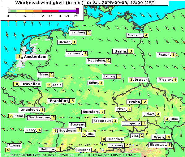 Wind, 6. 9. 2025