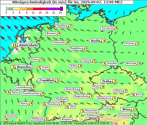 Wind, 7. 9. 2025