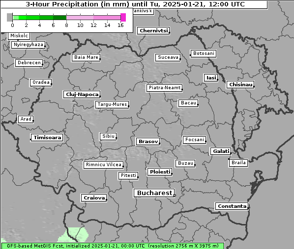 Niederschlag, 21. 1. 2025