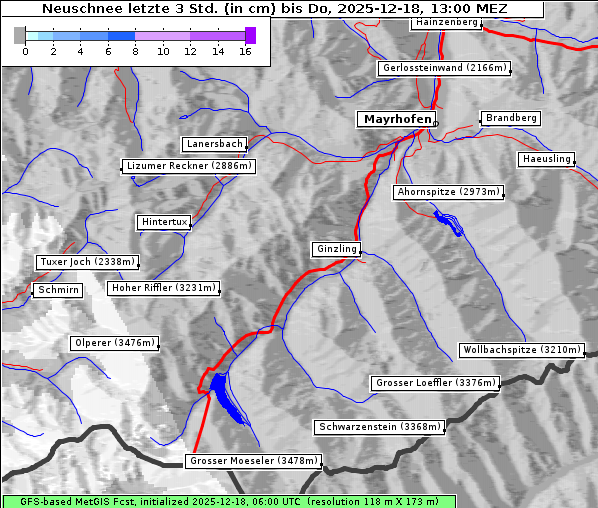 Neuschnee, 18. 12. 2025