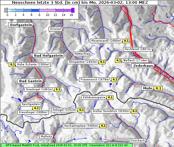 Neuschnee, 2. 3. 2026